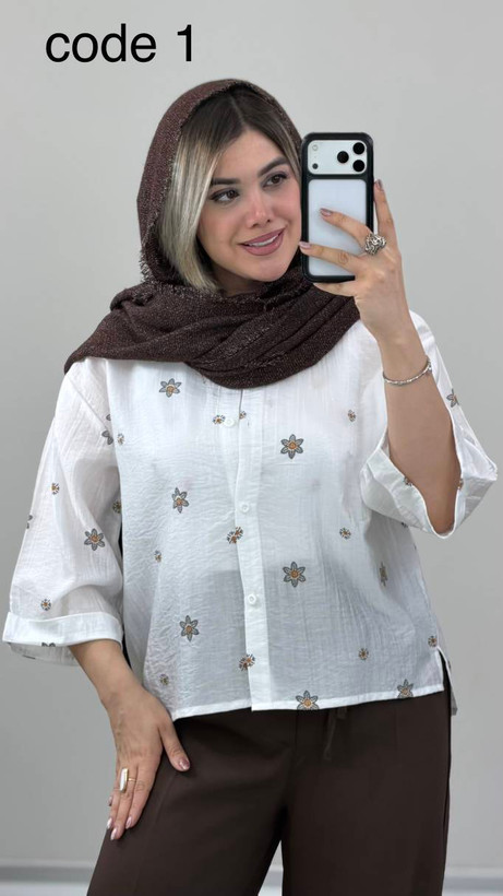 شومیز بابونه